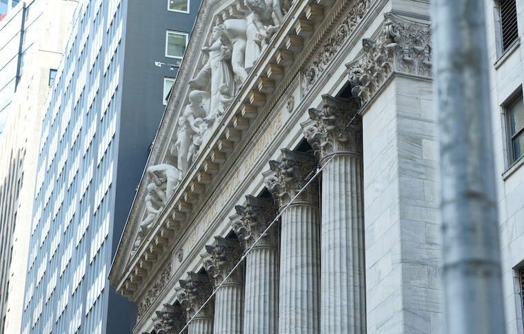 New York Stock Exchange exterior